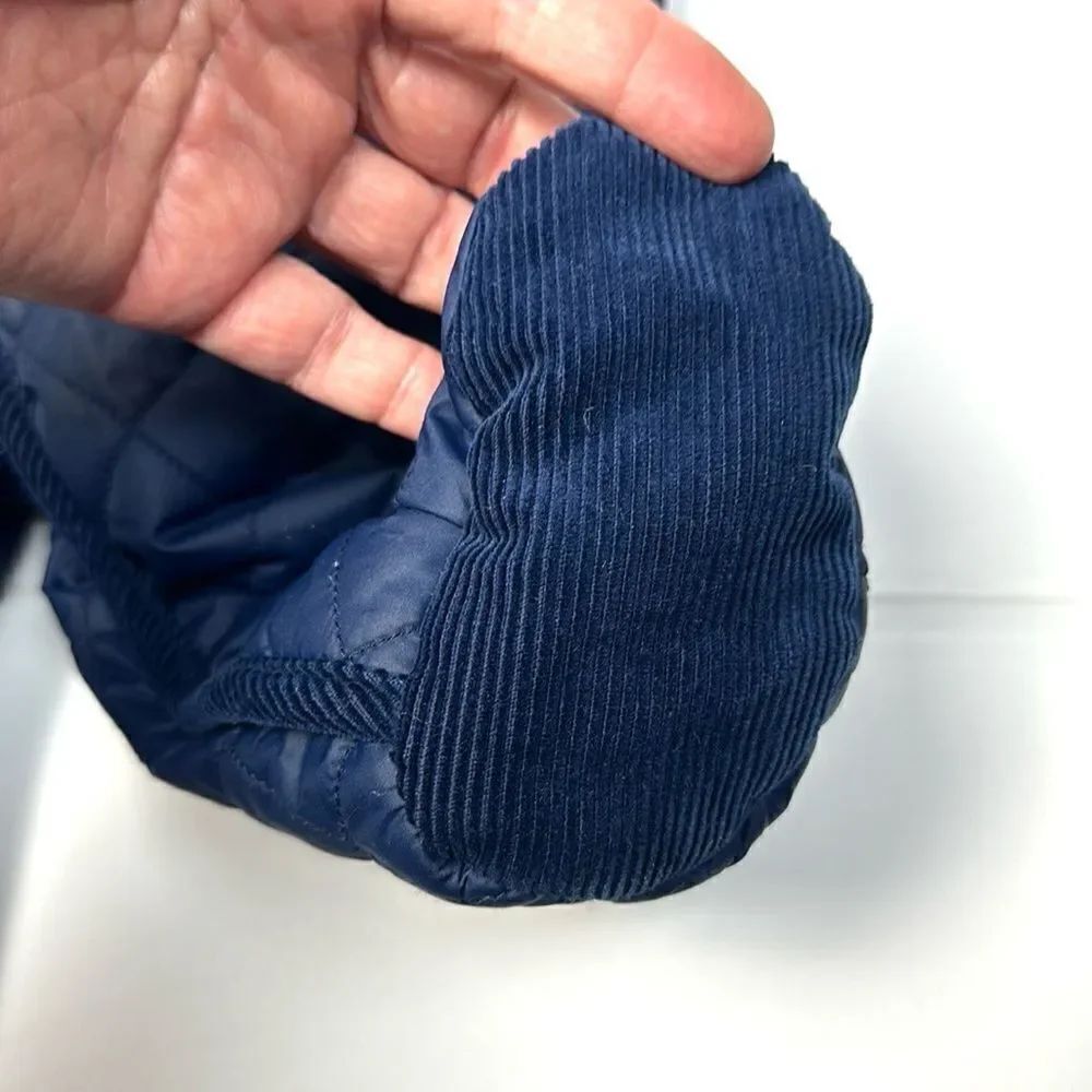 Ralph Lauren Quilted Navy Blue
Baby Boy Bunting Snowsuit Hooded Size 6M - Picture 7 of 13